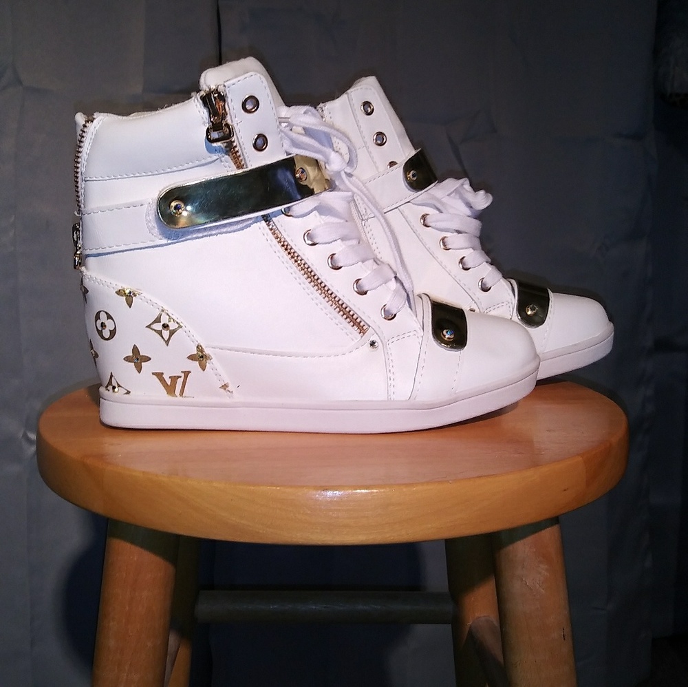 High heel sneakers custom